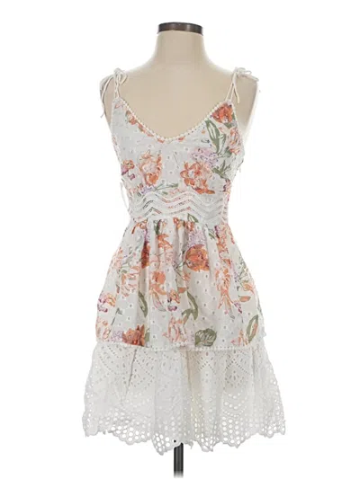 Pre-owned Foxiedox Cocktail Dress In White
