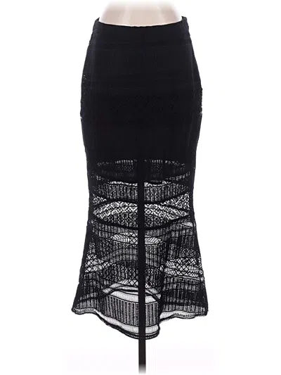 Pre-owned Foxiedox Formal Skirt In Black