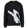 Foxylab New York Women's Unisex Fleece Black Pullover Awaken In Black