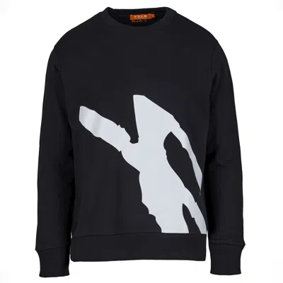 Foxylab New York Women's Unisex Fleece Black Pullover Awaken