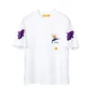 Foxylab New York Women's White Jersey Unisex Blue Method Tee In White