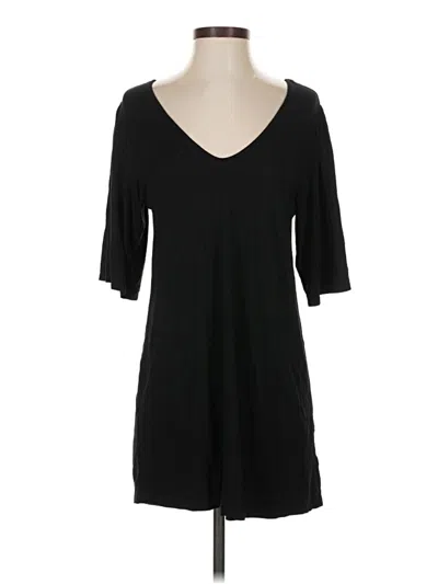 Pre-owned Fp Beach 3/4 Sleeve T-shirt In Black