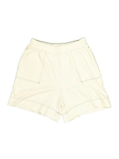 Pre-owned Fp Beach Athletic Shorts In Ivory