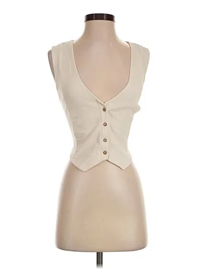 Pre-owned Fp Beach Bodysuit In Tan