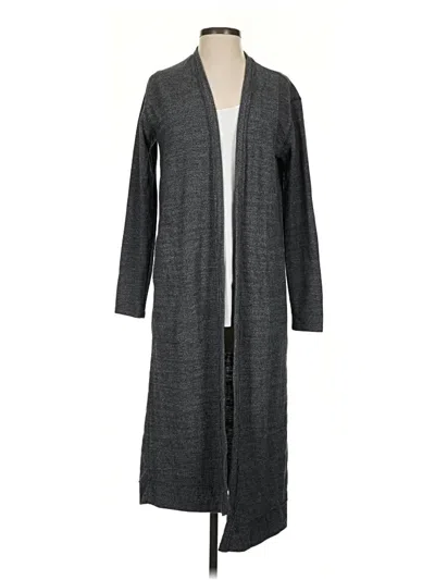 Pre-owned Fp Beach Cardigan Sweater In Gray