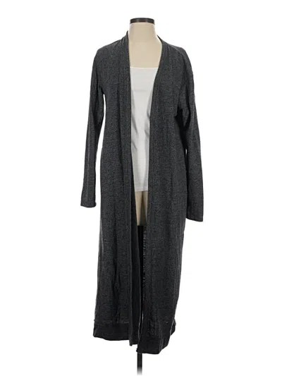Pre-owned Fp Beach Cardigan Sweater In Gray