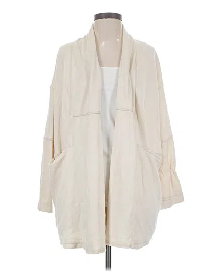 Pre-owned Fp Beach Cardigan Sweater In Ivory