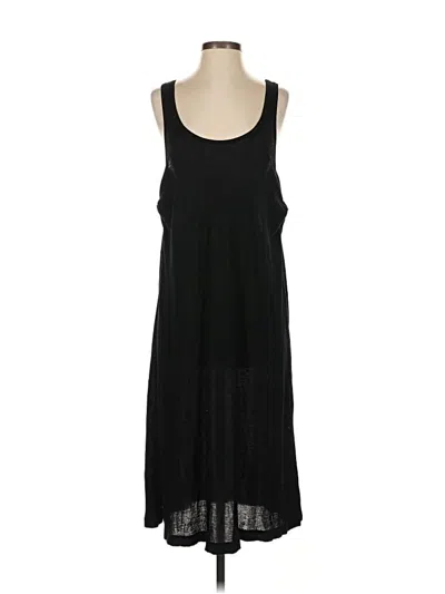 Pre-owned Fp Beach Casual Dress In Black