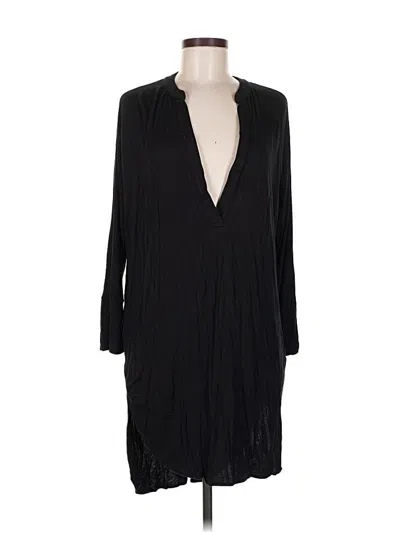 Pre-owned Fp Beach Casual Dress In Black