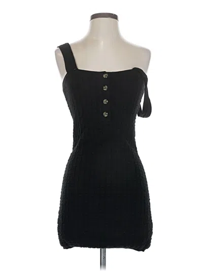Pre-owned Fp Beach Casual Dress In Black