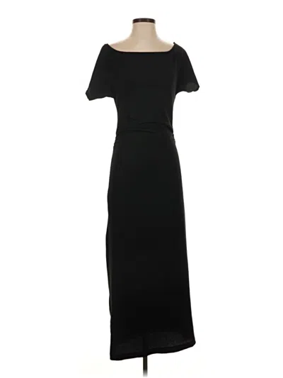 Pre-owned Fp Beach Casual Dress In Black