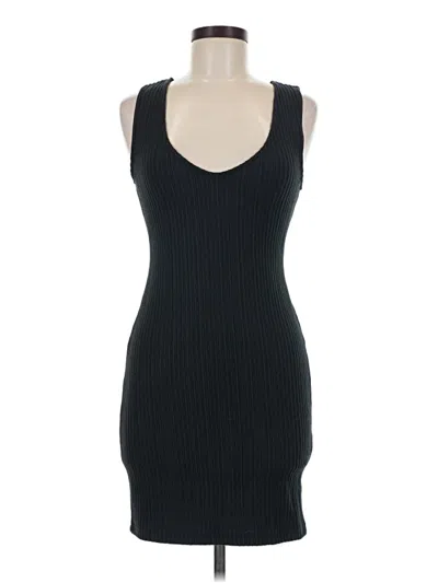 Pre-owned Fp Beach Casual Dress In Black