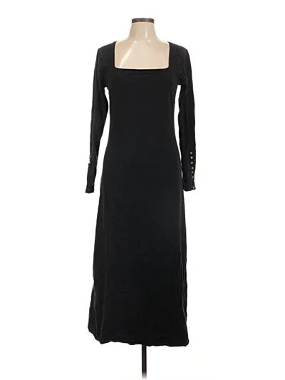 Pre-owned Fp Beach Casual Dress In Black