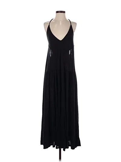 Pre-owned Fp Beach Casual Dress In Black