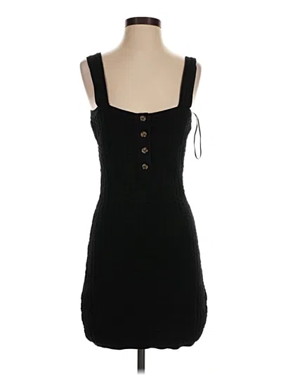 Pre-owned Fp Beach Casual Dress In Black