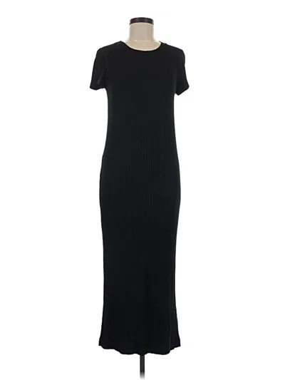 Pre-owned Fp Beach Casual Dress In Black