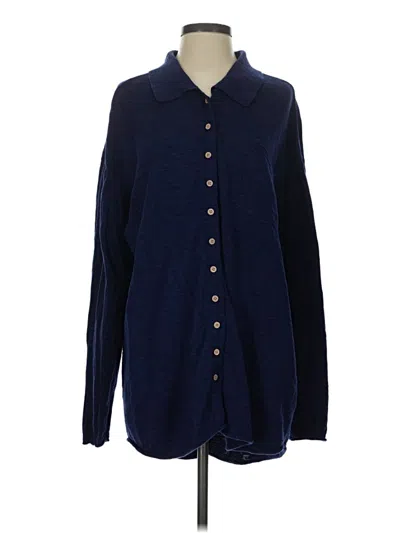 Pre-owned Fp Beach Casual Dress In Blue