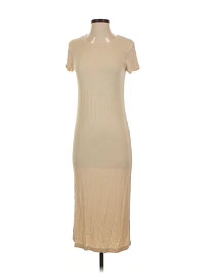 Pre-owned Fp Beach Casual Dress In Brown