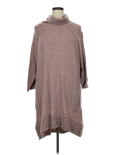Pre-owned Fp Beach Casual Dress In Brown