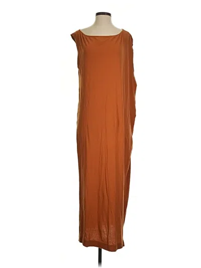 Pre-owned Fp Beach Casual Dress In Brown