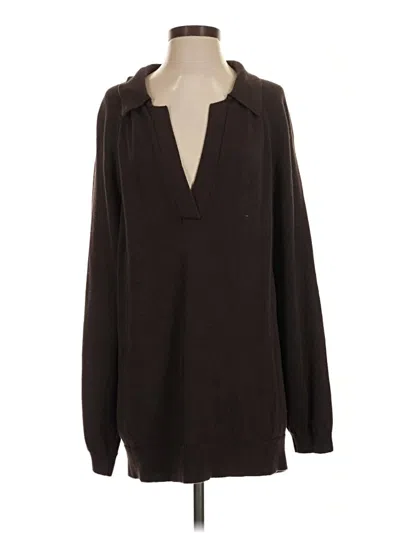 Pre-owned Fp Beach Casual Dress In Brown