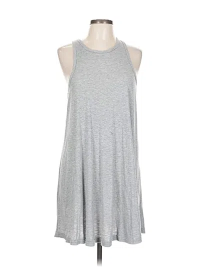 Pre-owned Fp Beach Casual Dress In Gray