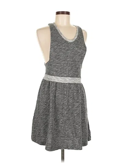 Pre-owned Fp Beach Casual Dress In Gray