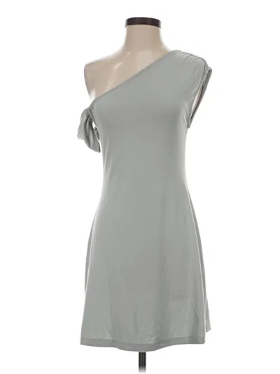 Pre-owned Fp Beach Casual Dress In Gray