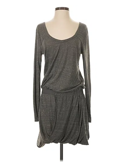 Pre-owned Fp Beach Casual Dress In Gray