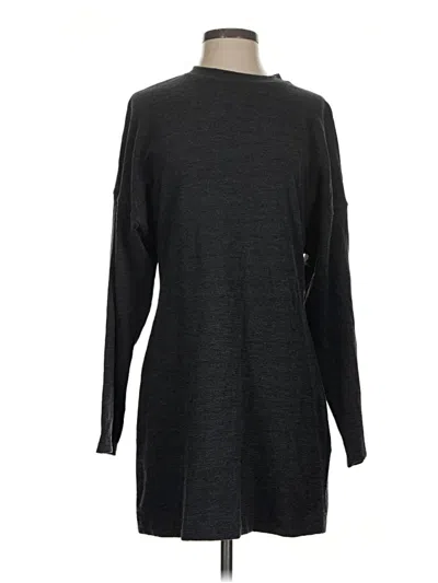 Pre-owned Fp Beach Casual Dress In Gray