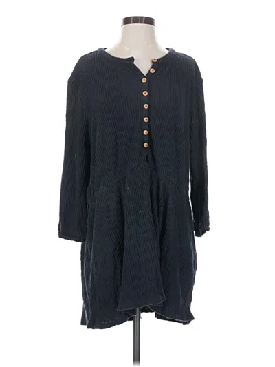 Pre-owned Fp Beach Casual Dress In Gray