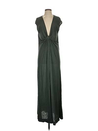 Pre-owned Fp Beach Casual Dress In Green