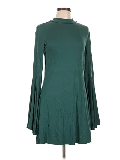 Pre-owned Fp Beach Casual Dress In Green