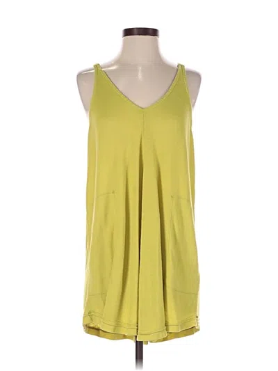 Pre-owned Fp Beach Casual Dress In Green