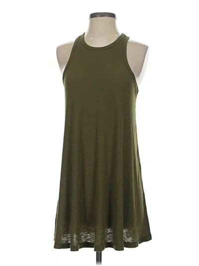 Pre-owned Fp Beach Casual Dress In Green