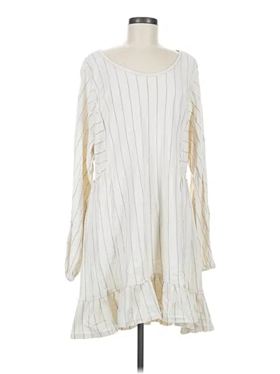 Pre-owned Fp Beach Casual Dress In Ivory