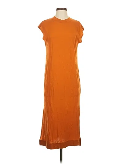 Pre-owned Fp Beach Casual Dress In Orange