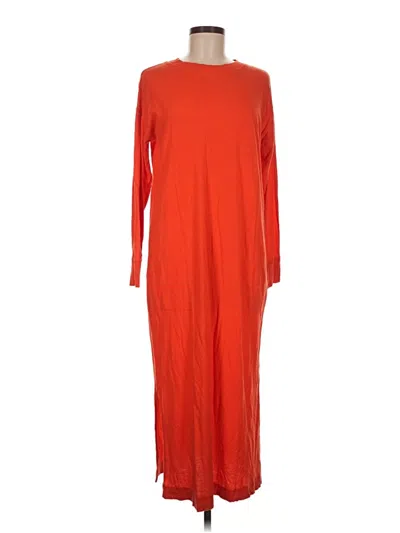 Pre-owned Fp Beach Casual Dress In Orange