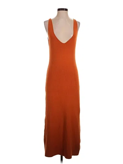 Pre-owned Fp Beach Casual Dress In Orange