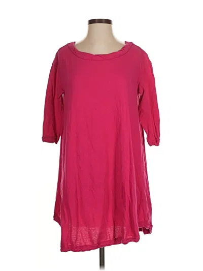 Pre-owned Fp Beach Casual Dress In Pink