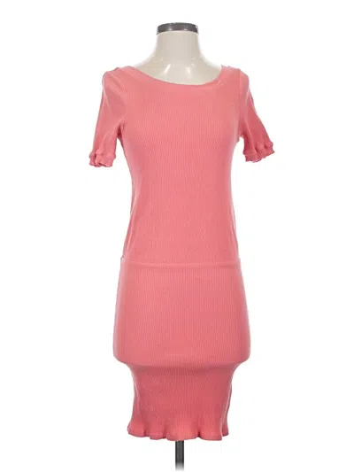 Pre-owned Fp Beach Casual Dress In Pink