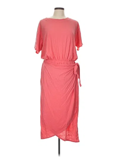 Pre-owned Fp Beach Casual Dress In Pink