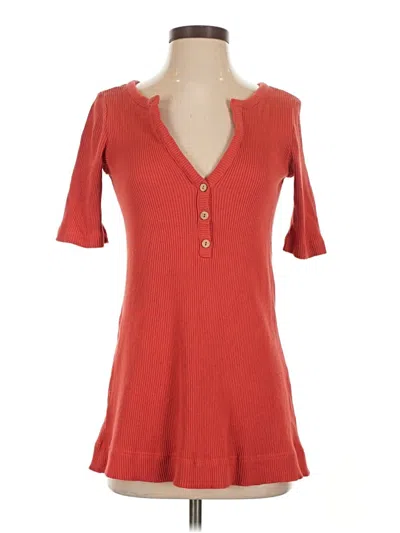 Pre-owned Fp Beach Casual Dress In Red