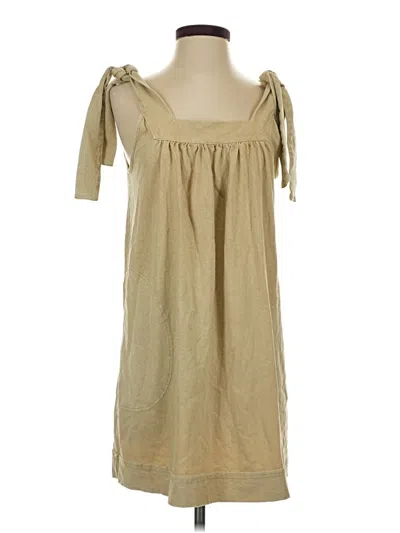 Pre-owned Fp Beach Casual Dress In Tan