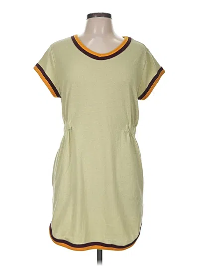 Pre-owned Fp Beach Casual Dress In Tan