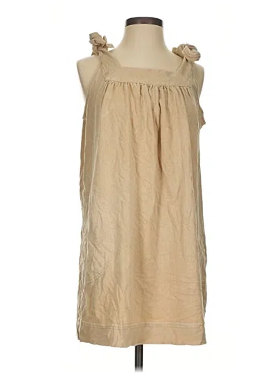 Pre-owned Fp Beach Casual Dress In Tan