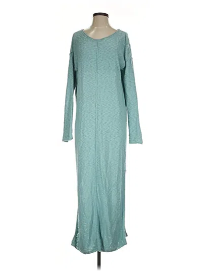 Pre-owned Fp Beach Casual Dress In Teal