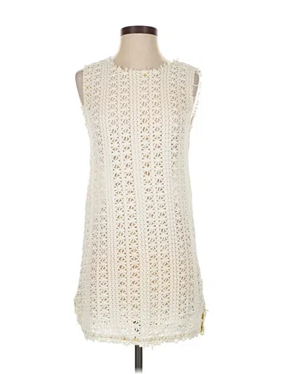 Pre-owned Fp Beach Casual Dress In White
