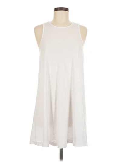 Pre-owned Fp Beach Casual Dress In White