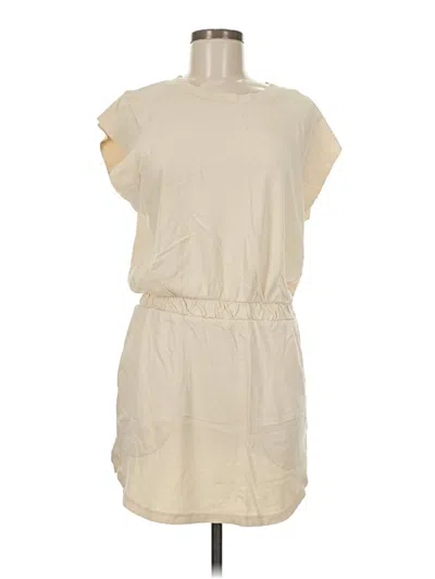 Pre-owned Fp Beach Casual Dress In White